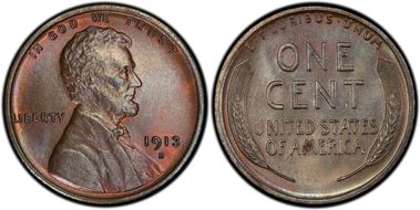 1913-D 1C MS65BN