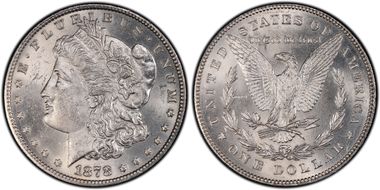 1878 7/8TF $1 VAM 41A, 7/4 Weak N1