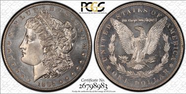 1904-O $1 MS66+ PL