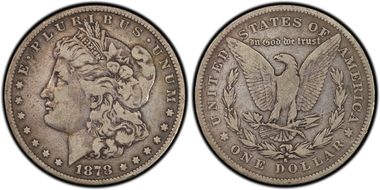 1878-S $1 VAM 56 Long Arrow Shaft VF25