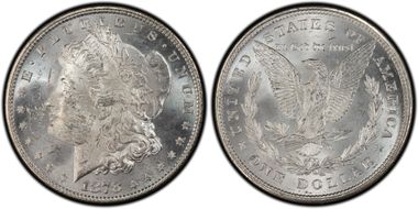 1878 8TF $1 VAM 2 Lines in LIB MS61