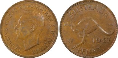 1947 Y. (p) 1D MS62BN