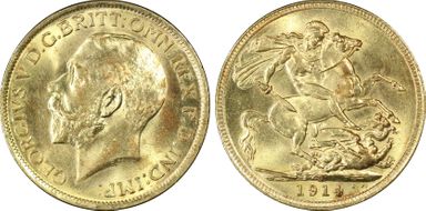 1914-S Sov S-4003 MS64+