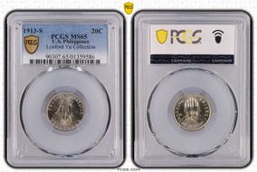 1913-S 20C MS65