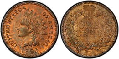 1883 1C DDR FS-801 S-6 (FS-009.46) MS63RB