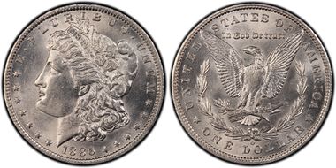 1886-O $1 MS61