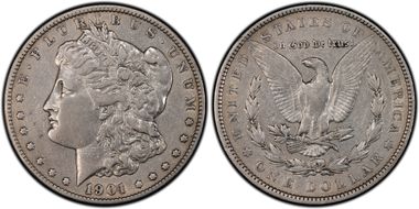 1901 $1 VAM 3, Shifted Eagle DDR VF35