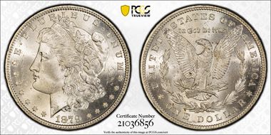 1879 $1 MS64