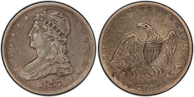 1837 50C GR-17 VF35