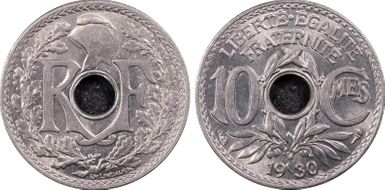 1930 10C Gad-286 F-138 MS65