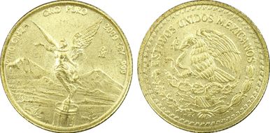 2009-Mo 1/10 oz Libertad Au MS68