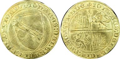 (1406-54)S Dbl Banda Cayon-1515 Sevilla MS62