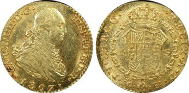 1807-M FA Escudo Calico-1120 MS63