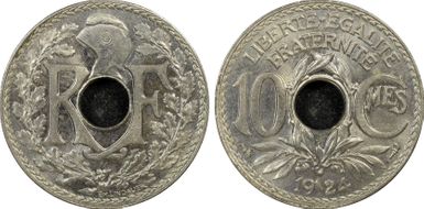 1924 10C Gad-286 F-138 MS66