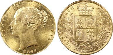 1866/5 Sov Marsh-51A Die #11 MS63