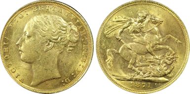 1871-S Sov S-3858A St. George Sm BP MS62