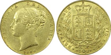 1844 Sov S-3852 Large 44 AU55