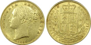 1848 Sov S-3852C Second Head AU55