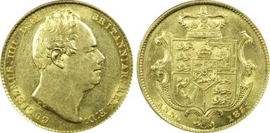 1833 Sov S-3829B AU58