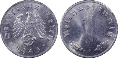 1943-F Pfg J-369 MS64