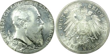 1902 5 Mk 50th Year J-31 MS65