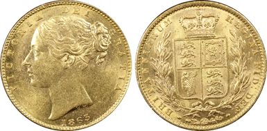 1863 Sov S-3852D No Die# Arabic 1 MS62