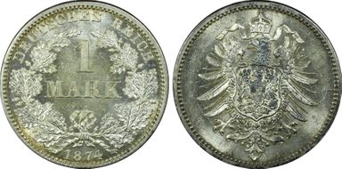 1874-A Mark J-9 MS65