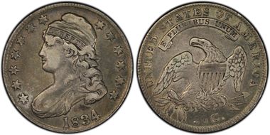 1834 50C O-106 VF30