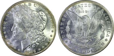 1888 $1 MS63