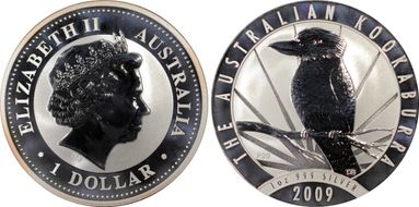 2009-P20 $1 Kookaburra Design #20 KM-1296 MS69