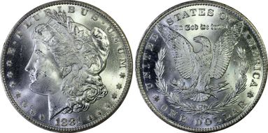 1881-CC $1 MS66+