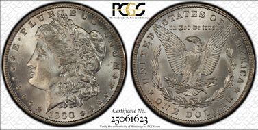 1900-O $1 MS66+
