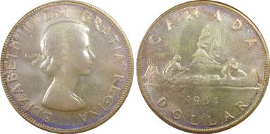 1954 S$1 MS66
