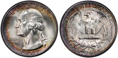 1947-S/S 25C RPM, FS-501 MS66