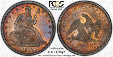 1839 50C No Drapery MS62