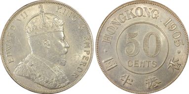 1905 50C KM-15  Ag MS63