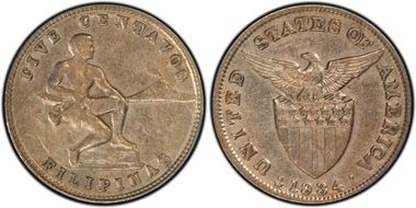 1934-M 5C Allen-5.04aa DDO & RP1 AU55