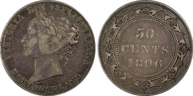 1896 50C VF35