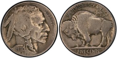 1930-S 5C 2 Feathers, FS-401 VG10