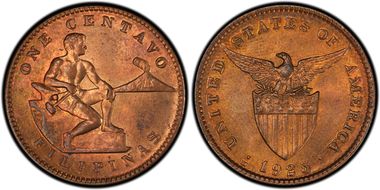 1925-M 1C MS64RB