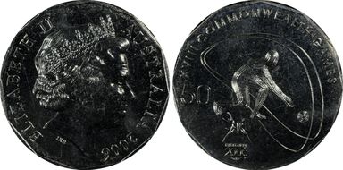 2006 50C Lawn Bowling MS65