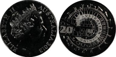 2013 20C Australian Mining MS67