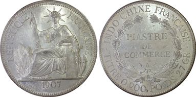 1907-A Piastre Lec-290 MS63