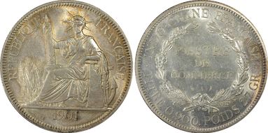 1901-A Piastre Lec-284 MS63