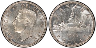 1950 S$1 Arnprior MS63+