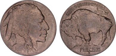 1913-D 5C Type 1 MS66