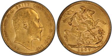 1907 Sov S-3969 AU58