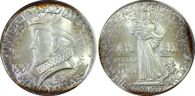 1937 50C Roanoke MS68