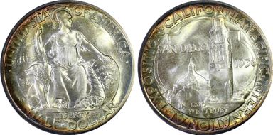 1936-D 50C San Diego MS67