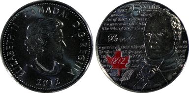 2012 25C General Brock Colored MS66